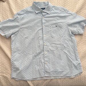 Vineyard Vines Light Blue Patterned Shirt